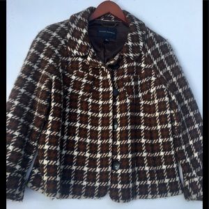 Banana Republic Cropped Wool Coat